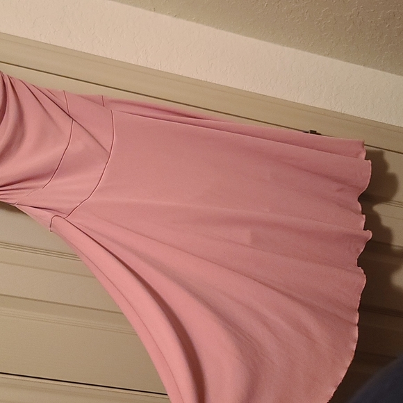 Vintage Strapless Xtraordinary Dusty Rose Dress Size Sm - Picture 6 of 9